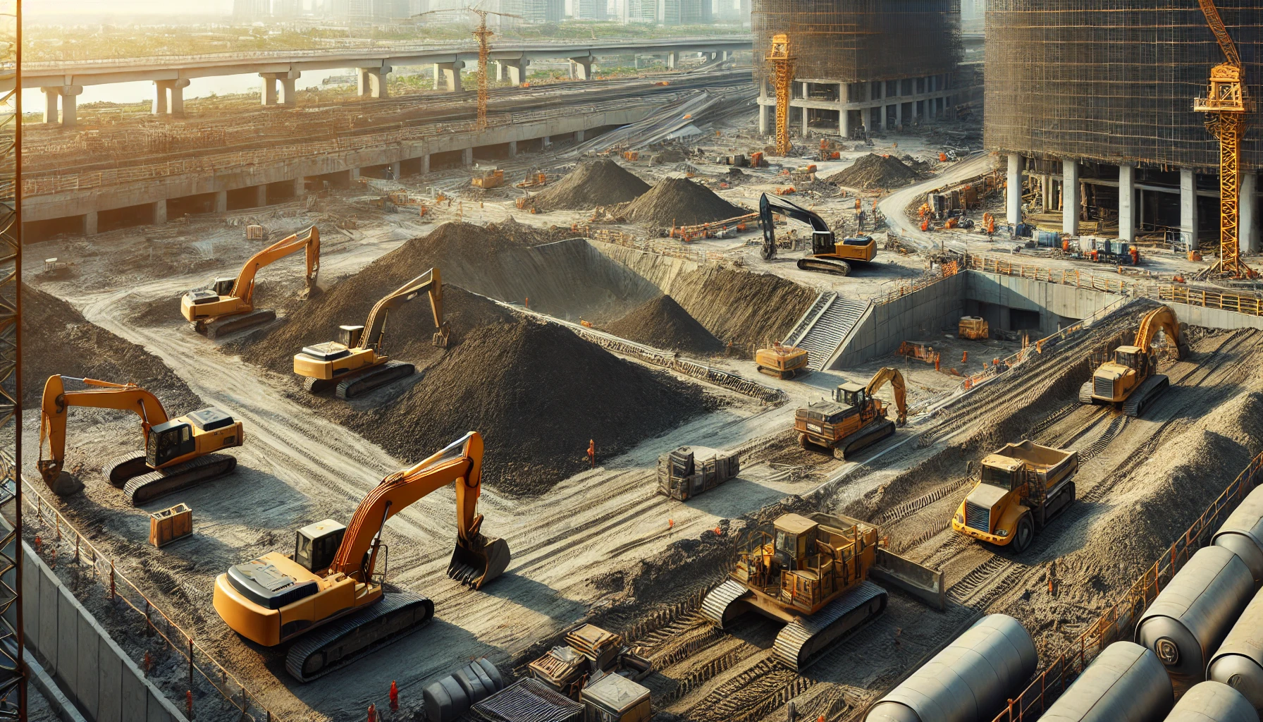 Movimiento de tierras en Lima