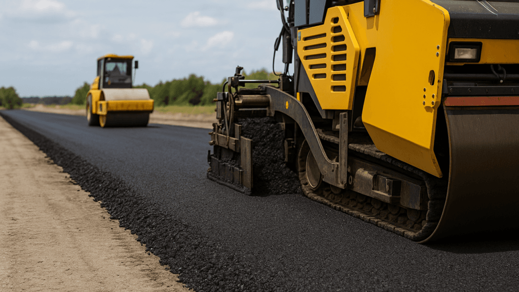 5. Colocación de Carpeta Asfáltica en Caliente: Durabilidad y Precisión